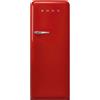 Smeg linea Anni '50 Smeg Frigorifero monoporta con cerniere a destra a libera installazione FAB28RRD6 finitura rosso da 60 cm - IN PROMOZIONE FINO AL 30/06