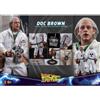 HOT TOYS Back To The Future Movie Masterpiece 1/6 Doc Brown Collector Edition HOT TOYS