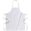 Grembiule lungo bianco in cotone 180 g/m² personalizzabile personalizzate o neutre