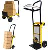 STAKMANN Carrello Multifunzione Portatutto Piattaforma Carrellino Porta Pacchi in Acciaio