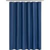Barossa Design Fodera per tenda da doccia in PEVA di alta qualità, senza BPA e PVC, nessun odore chimico, tenda da bagno leggera di dimensioni standard con 3 magneti, occhielli in metallo, blu navy