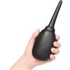 b-Vibe Flexible Silicone Anal Douche Black
