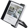 Djois Tarifold Es 744117 - Espositore da tavolo A4 per cataloghi VEO con 10 buste in PVC, colore: Nero