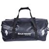 WILD HEART 5L 66L 77L Borsa da Moto Borsone da viaggio,Motociclismo, Ciclismo, Escursionismo,Campeggio(100L, nero)