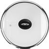 Tognana Coperchio con Foro in Vetro Trasparente D 24 Cm Linea Luxury Design