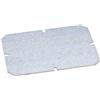 Fibox 5518023 MP 2016 - Piastra di montaggio (lunghezza x larghezza), 155 mm x 140 mm, in lamiera di acciaio zincata, 1 pezzo