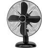 PROFI CARE Ventilatore da tavolo di design in acciaio inossidabile 30 cm Proficare PC-VL3063M-Nero