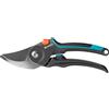 Gardena Forbici da giardino PremiumCut Pro, taglio bypass, per legno fresco, diametro di taglio 24 mm, impugnature ergonomiche, lame PowerCoating, made in Germany (12251-20)