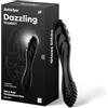 Satisfyer Dazzling Crystal 1 | 22 cm | Dildo per il punto G | Dildo in vetro | Vetro borosilicato | Struttura con protuberanze per una maggiore stimolazione | Stelo largo e ondulato