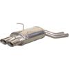 Inoxcar terminale doppia ovale da 90x70mm INOXCAR BMW E46 serie 3 320Ci 170CV 1998--