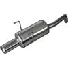 Inoxcar terminale uscita da 80mm INOXCAR FIAT PANDA 1.4 16V 100HP 100CV 2006--