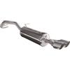 Inoxcar terminale 80mm INOXCAR RACING AUDI A1 Type 8X 1.4 TURBO 122cv 2011--