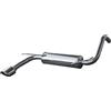 Inoxcar terminale 120x80mm INOXCAR PEUGEOT 107 1.0 12V 68CV 2005--