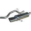 Inoxcar terminale 120x80mm INOXCAR FIAT PUNTO 2B Type 188 1.8 16V HGT 130CV 2003--