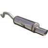 Inoxcar terminale 90mm RALLY INOXCAR FIAT PUNTO Type 188 1.2 16V SPORTING 80CV 1999-2003