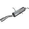 Inoxcar terminale uscita da 80mm INOXCAR PEUGEOT 306 2.0 16V CABRIO 133CV 1997--