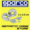 Sparco DISTANZIALI SPARCO 20 mm SMART FORFOUR 454 - DOPPIA BULLONERIA