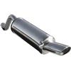 Inoxcar terminale 120x80mm INOXCAR RENAULT TWINGO type MK2 RS SPORT 1.6 16V 133CV 2009--