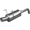 Inoxcar terminale uscita da 80mm INOXCAR FIAT 500 1.4 16V 100CV 2007--