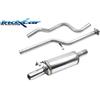 Inoxcar centrale e terminale silenziato INOXCAR FIAT UNO 1 Serie TURBO 1.3 105cv --1988