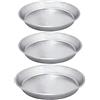 Pentalux Set 6pz (2X Parte 24cm 20cm 16cm) Pezzi Stampo tortiera conica Bassa in Alluminio ruoto per pastiera napoletana Pizza di Grano…