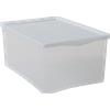 BELLI E FORTI S.R.L. Spring Box contenitore, 55x39x25cm, plastica resistente, capiente, organizzazione casa, ufficio, scatola salvaspazio