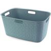 KETER ITALIA S.P.A. CESTA PORTABIANCHERIA 258702 VERDE 45LT 40X60X28CM