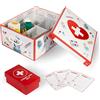 LAVATELLI S.R.L. Scatola organizer farmaci Lavatelli Pharma 32x42x17,5 cm con divisore interno