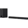 Sharp HT-SBW110 Soundbar con Subwoofer, 180 W, streaming di musica wireless Bluetooth, lunghezza 80 cm e altezza 6 cm