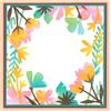 Sizzix Stencil a strati Bordo botanico, One size