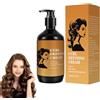 Howoatin Cera Modellante per Capelli Ricci, Curl Cream Modellante Antifrizz a Lunga Tenuta per Definire Ricci e Onde, Styling Quotidiano per Capelli Ricci, Mossi e un Look Naturale, Ideale per Uomo e Donna