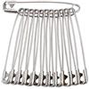 ZYWQ Spille da Balia, 60 Pezzi Grandi Spille di Sicurezza, Resistenti in Acciaio Nichelato Antiruggine, Misura 4, 55 mm