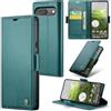 Idhiem Cover per Google Pixel 10/10 Pro/9/9 Pro in Pelle PU Premium, Custodia Portafoglio Flip Libro, Blocco RFID, Slot per Carte, Antiurto Wallet Cover con Funzione Supporto, Verde