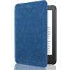 MoKo Custodia Compatibile con e-Reader da 6 (11a Generazione - 2024/2022), Chiusura Magnetica Cover Leggera con Auto Sonno/Sveglia,Non compatibile con TCL Remarkable Kobo, Twill Vintage Blu