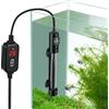 hygger Riscaldatori per Acquario 150W, Sommergibile Riscaldatore Acquario per Tartarughe con Regolatore di Temperatura da 75 a 115 Litri (15-34°C)