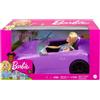 TOYS ONE Mattel HBY29 Barbie con Auto Decapottabile Viola