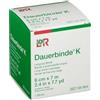 LOHMANN & RAUSCHER Srl Benda elastica dauerbinde f alta estensibilita' compressione forte 6x700cm con graffette - DAUERBINDE - 975019124