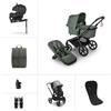 Bugaboo Bundle Estivo Completo Bugaboo Fox 5 Renew Forest Green/Black