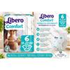 Libero Comfort Taglia 6 Pannolini Assorbenti 13-20 kg 22 Pezzi - Pannolini per Bambini