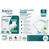 Serenity Soft Dry Sensitive Traverse Super 60×90 cm - Teli Protettivi Assorbenti 15 Pezzi