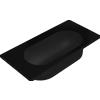 COLAVENE - VENTI.26 Lavabo in ceramica monocolore 100x48 senza foro [nero opaco] - LAF48101O
