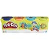 Hasbro Play-Doh - Set 4 vasetti di pasta da modellare