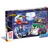 DC Comics Clementoni DC Batwheels - Puzzle 60 pezzi Maxi Supercolor