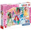 Principesse Disney Clementoni Principesse Disney - Puzzle 30 pezzi Supercolor