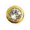 SANICO SRL BJT961S ORECCHINI GOLD BEZL STAINLESS STEEL