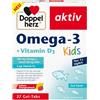 Doppelherz Omega-3 + D3 Kids Compresse Gelatinose Masticabili Bambini