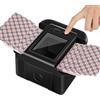 Fuutilake Miscelatore per carte ricaricabile per 1-2 mazzi, miscelatore per carte ricaricabile a basso rumore, miscelatore elettrico portatile con 2000 mAh, forte capacità della batteria per diverse dimensioni