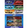 Hot Wheels 1:64 Scale Die-Cast Toy Cars, Set di 6 Veicoli Europei con Decoro Elevato (Gli Stili Possono Variare)