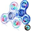 Gigilli Fidget Spinners 2 Pack, Bomboniere per feste LED Light Up Bulk Fidget Spinners, Regalo di San Valentino Bambini Fidget Toy Goodie Bag Stuffers, Glow in The Dark Forniture per feste