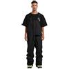 GSOU SNOW Uomo Salopette da Sci Bavaglino da Snowboard Pantaloni da Neve - Multi Tasche Leggeri Impermeabili Antivento Traspiranti Caldi